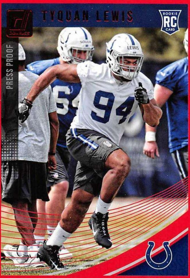 Tyquan Lewis [Press Proof Red] #378