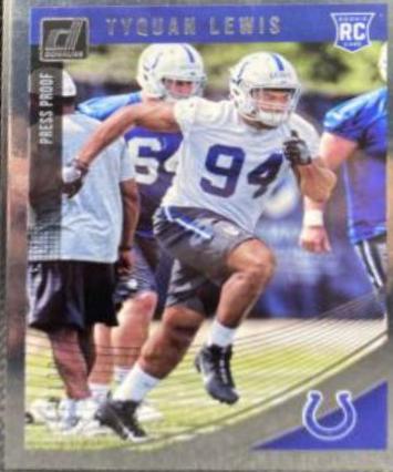Tyquan Lewis [Press Proof Silver Die-Cut] #378