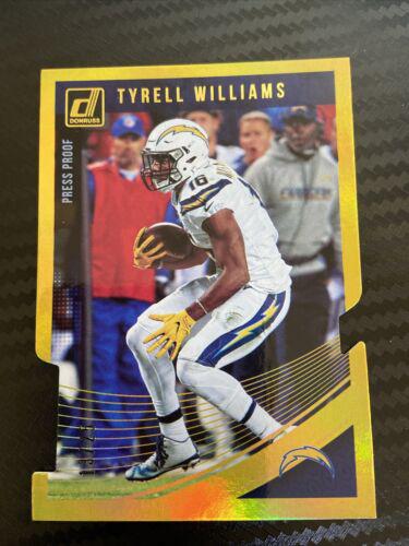 Tyrell Williams [Press Proof Gold Die-Cut] #160