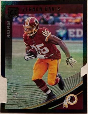 Vernon Davis [Press Proof Black] #291