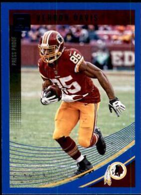 Vernon Davis [Press Proof Blue] #291