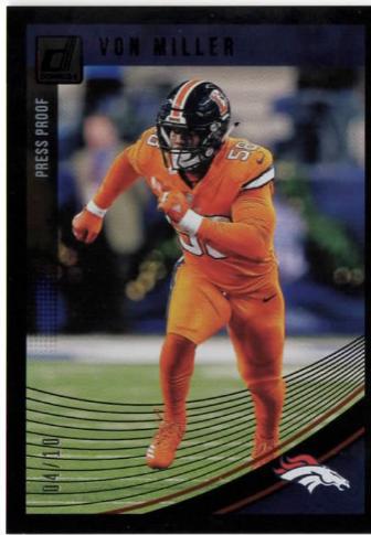 Von Miller [Press Proof Black] #85
