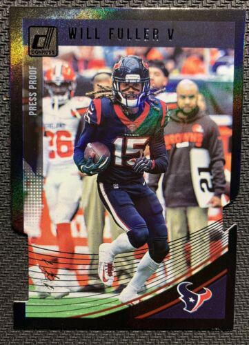 Will Fuller V [Press Proof Black Die-Cut] #116