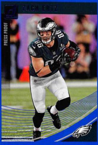 Zach Ertz [Press Proof Blue] #233