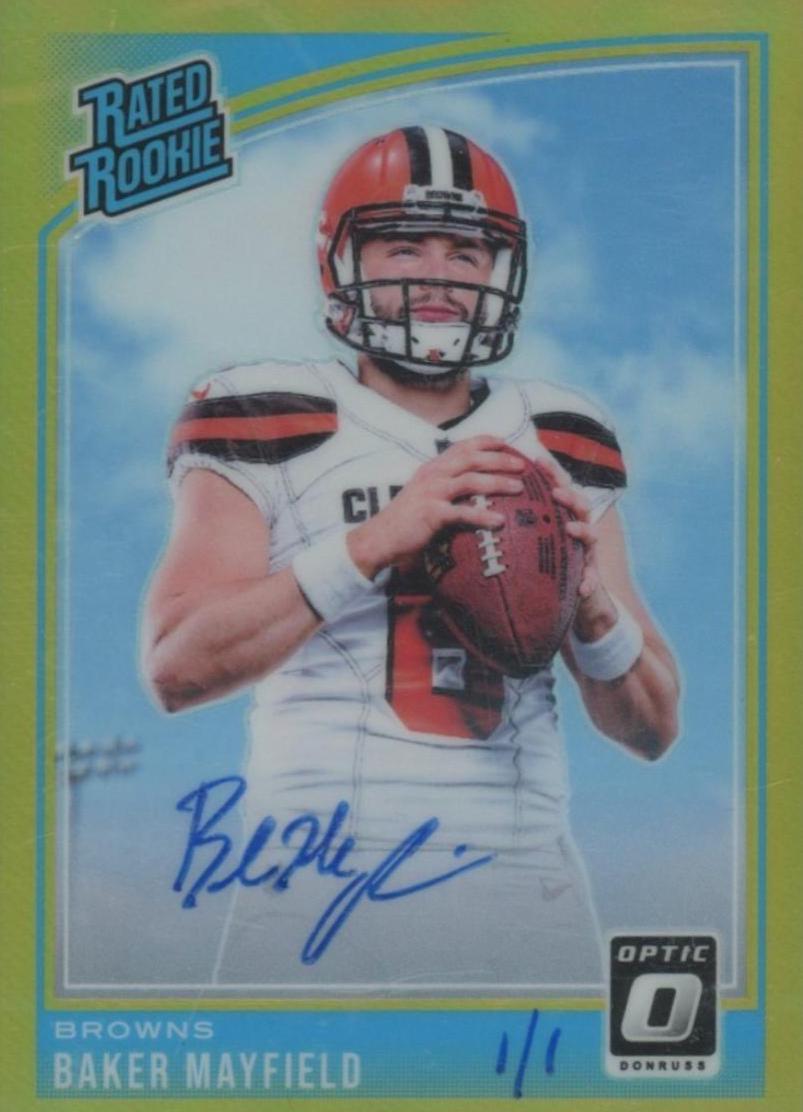 Baker Mayfield [Autograph Gold] #153