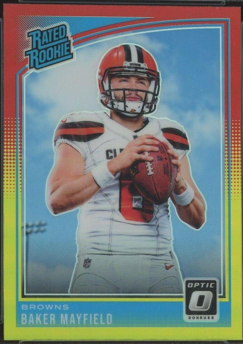 Baker Mayfield [Red Yellow] #153