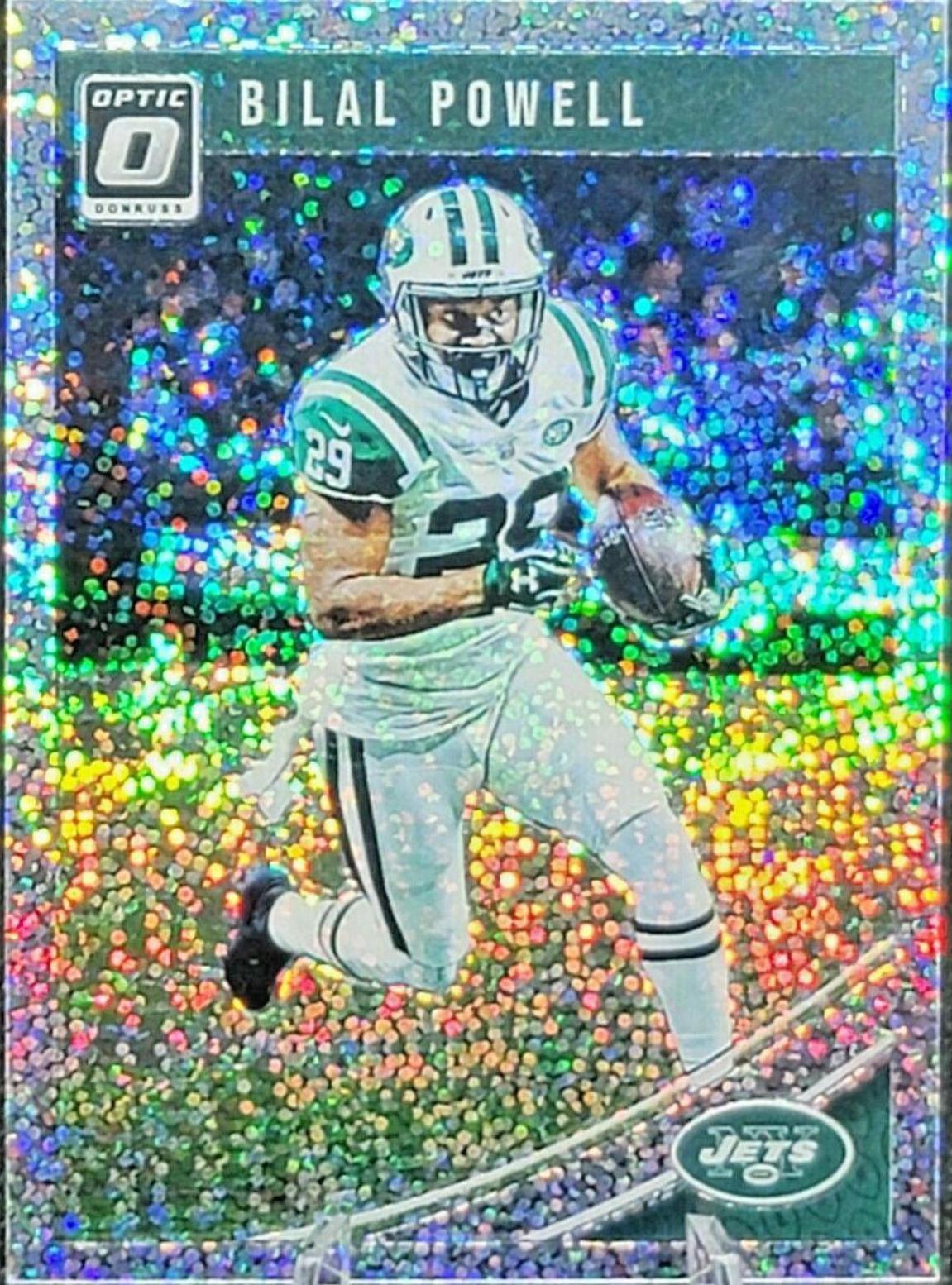Bilal Powell [White Sparkle] #75