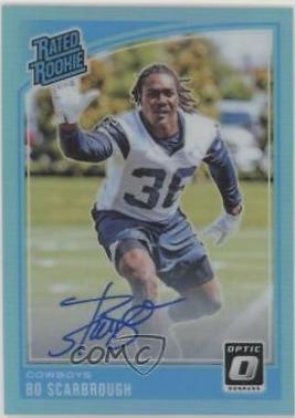 Bo Scarbrough [Autograph Blue] #194