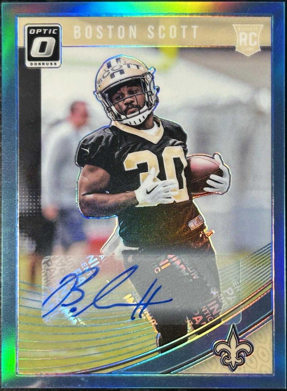 Boston Scott [Autograph Blue] #128
