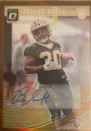 Boston Scott [Autograph Bronze] #128