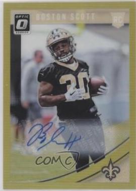 Boston Scott [Autograph Gold] #128