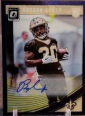 Boston Scott [Autograph Purple Stars] #128