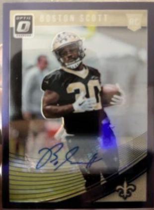 Boston Scott [Autograph Purple] #128