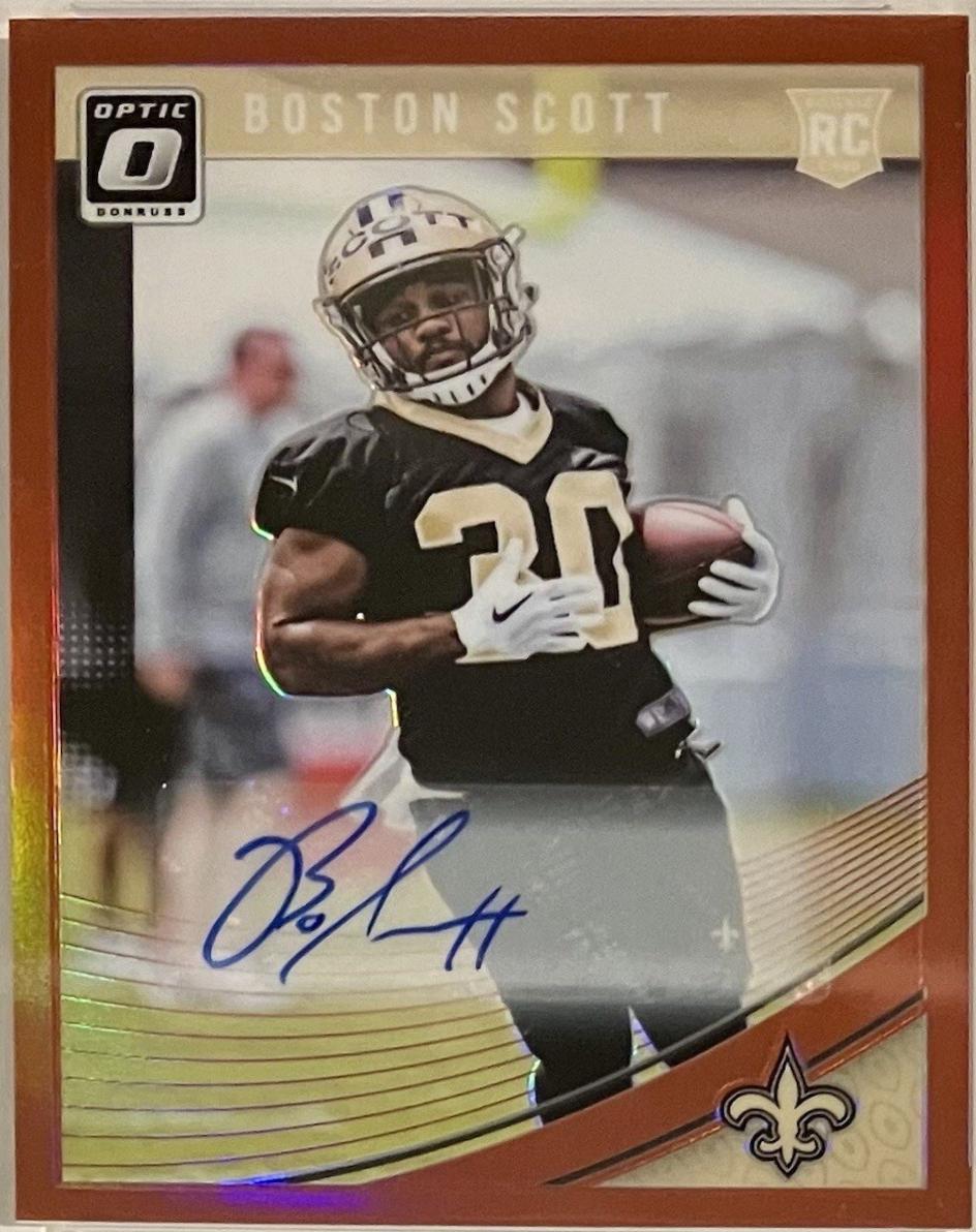 Boston Scott [Autograph Red] #128