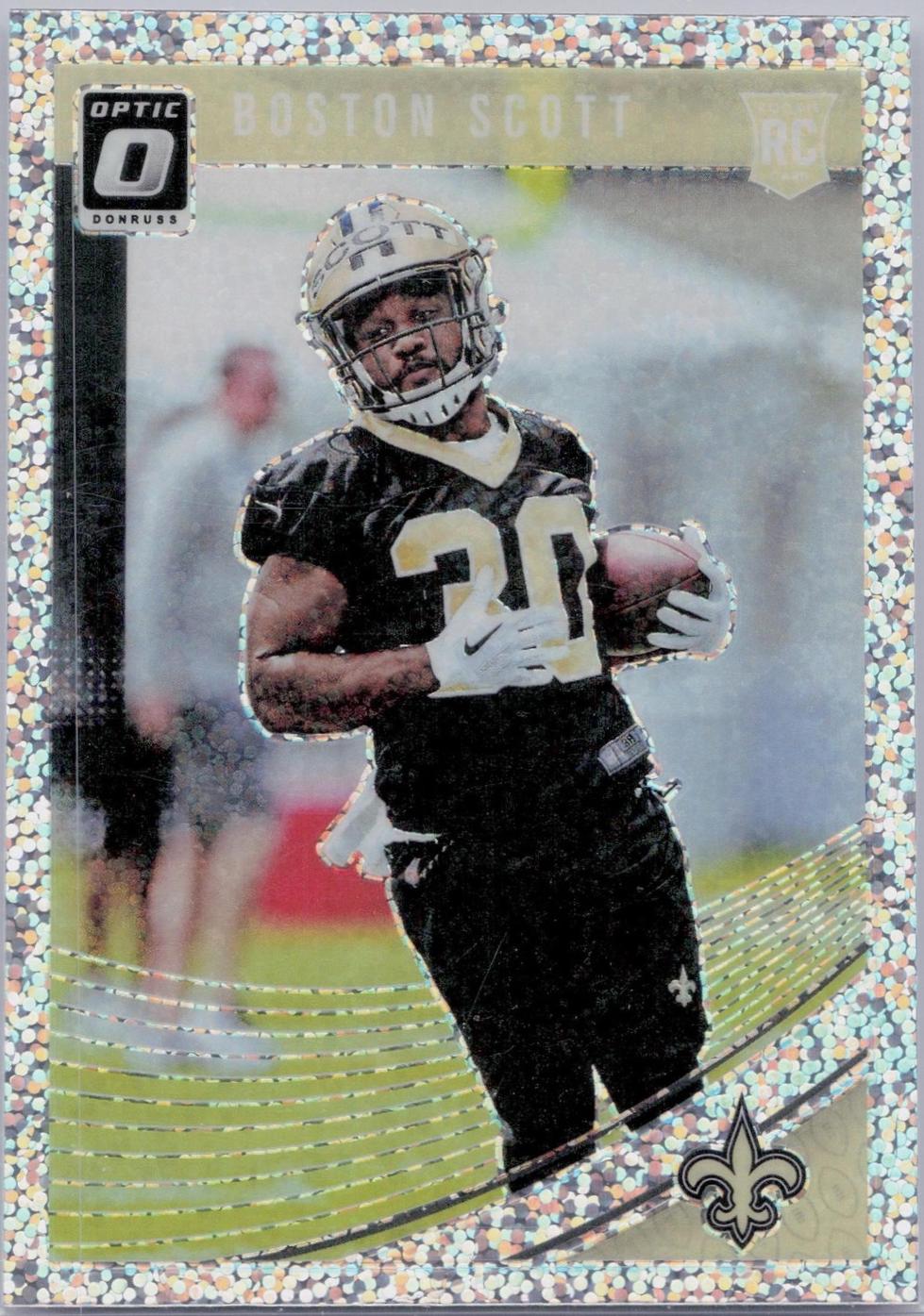 Boston Scott [White Sparkle] #128