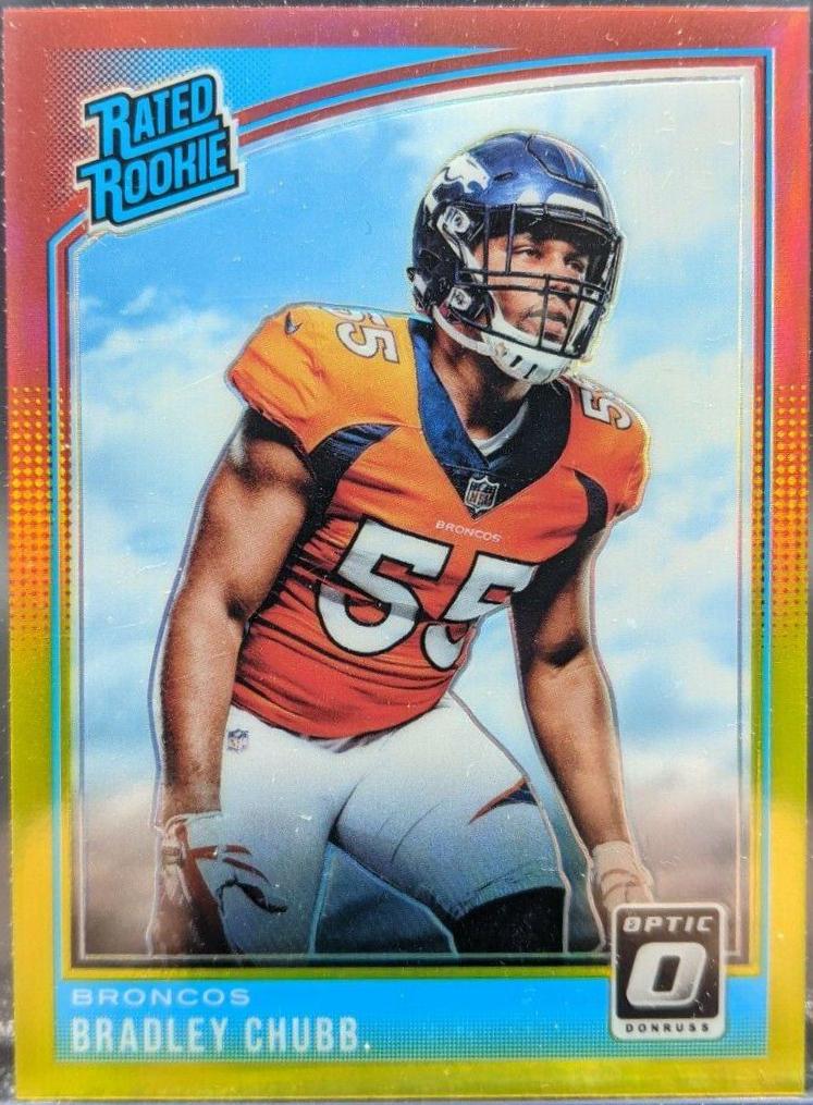 Bradley Chubb [Red Yellow] #169