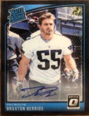 Braxton Berrios [Autograph Black Velocity] #192