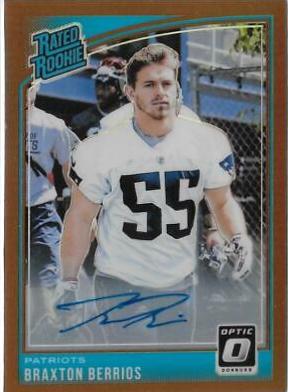 Braxton Berrios [Autograph Bronze] #192