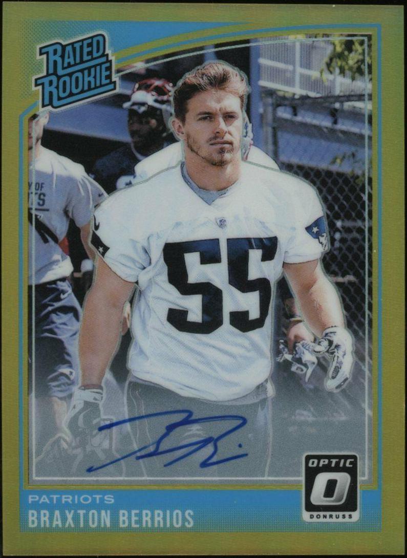 Braxton Berrios [Autograph Gold] #192
