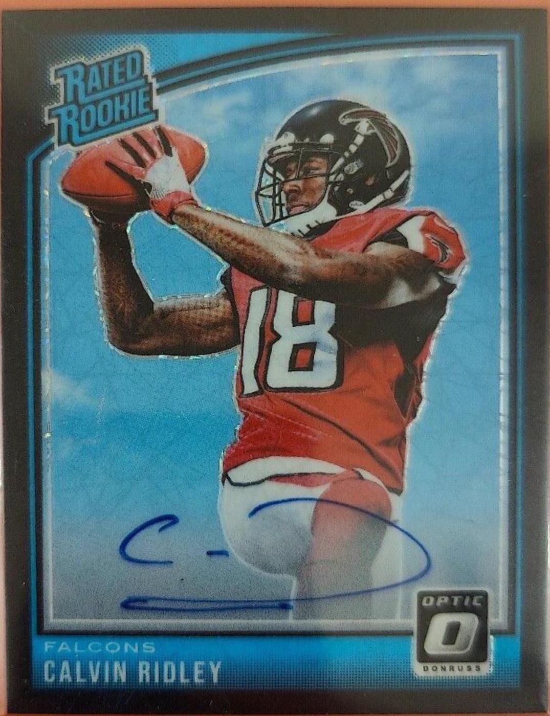 Calvin Ridley [Autograph Black Velocity] #161