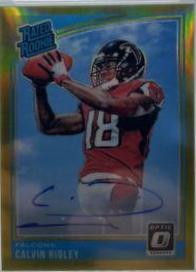 Calvin Ridley [Autograph Gold] #161