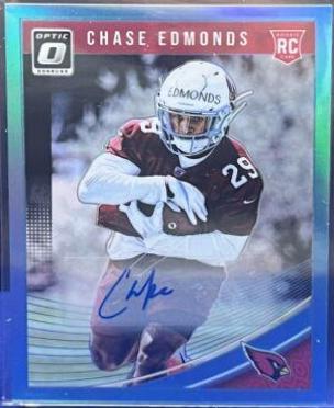 Chase Edmonds [Autograph Blue] #136