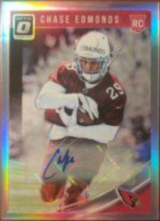 Chase Edmonds [Autograph Holo] #136