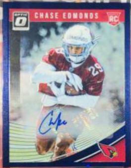 Chase Edmonds [Autograph Purple Stars] #136