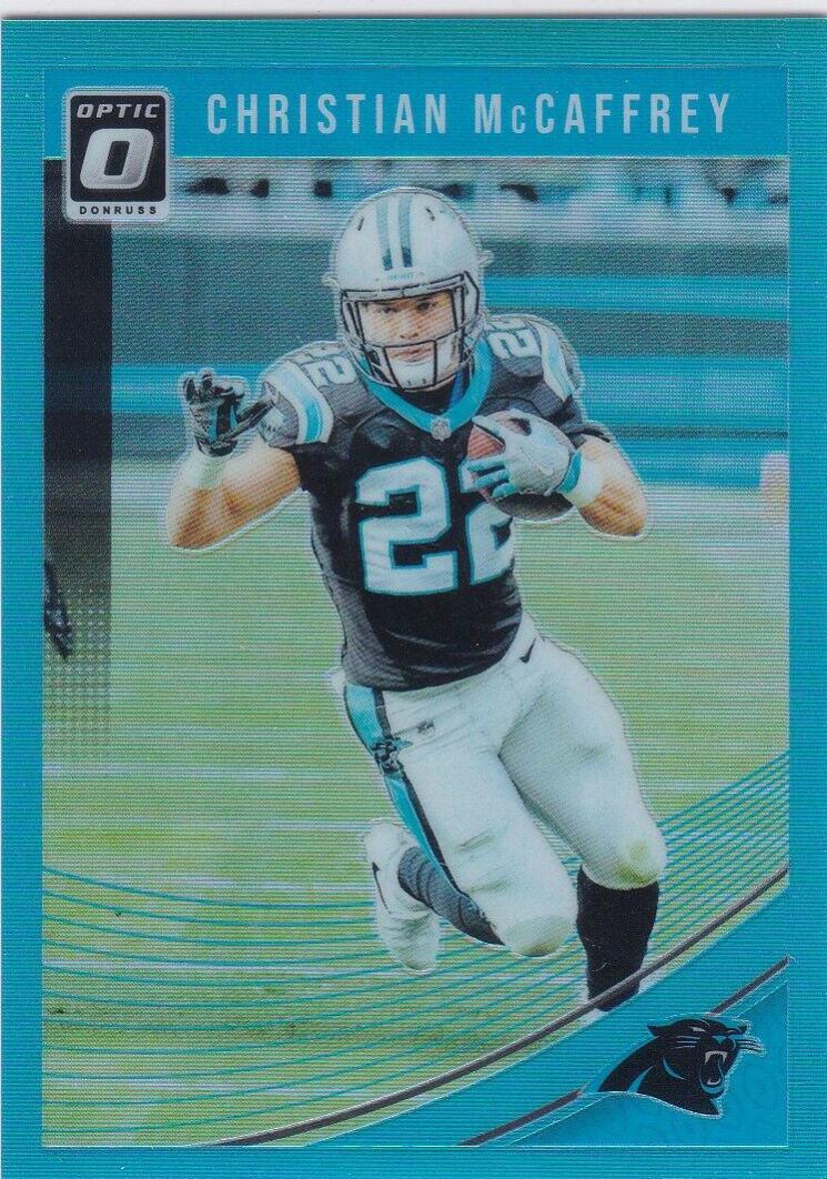 Christian McCaffrey [Aqua] #16