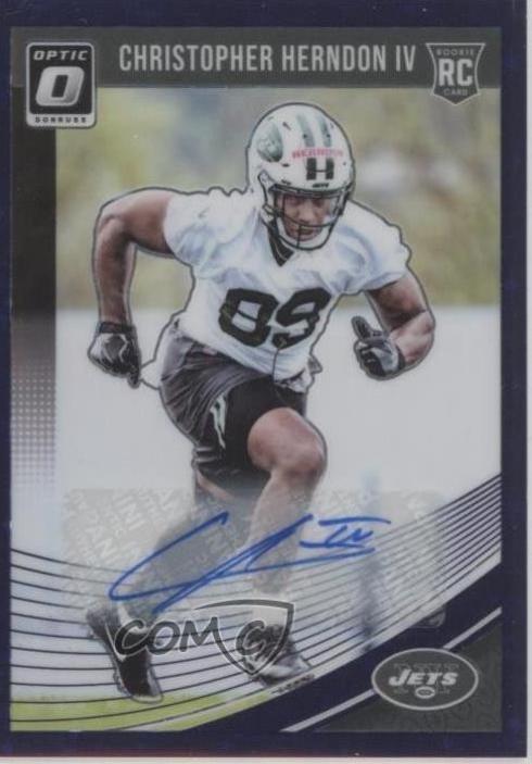 Christopher Herndon IV [Autograph Purple Stars] #134