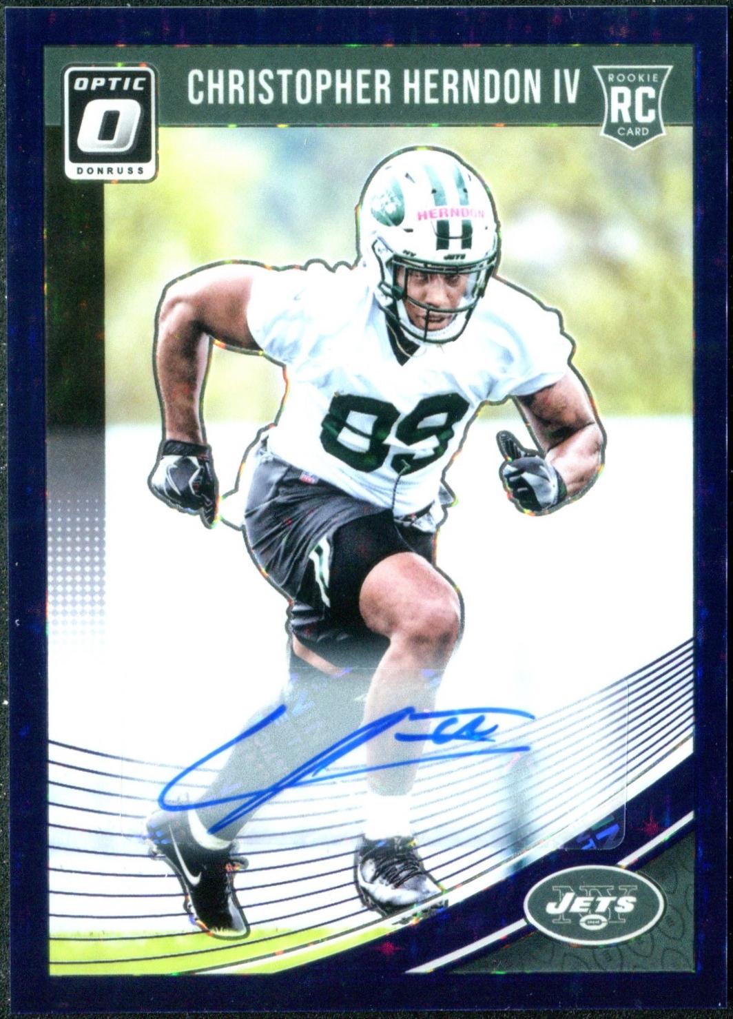 Christopher Herndon IV [Autograph Purple] #134