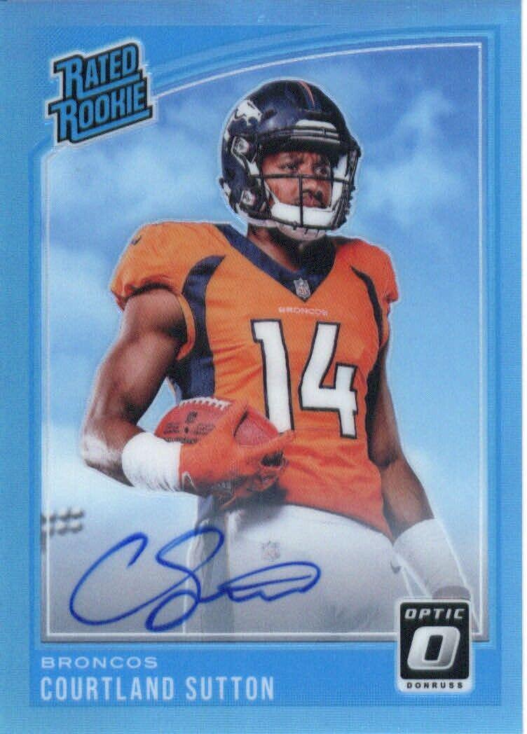 Courtland Sutton [Autograph Blue] #162