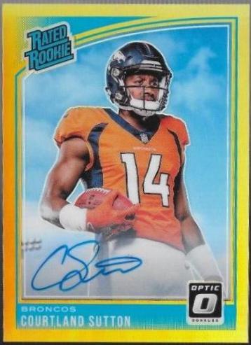 Courtland Sutton [Autograph Gold] #162