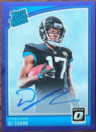 DJ Chark Jr. [Autograph Purple] #165