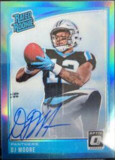 DJ Moore [Autograph Blue] #166