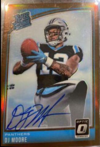 DJ Moore [Autograph Bronze] #166