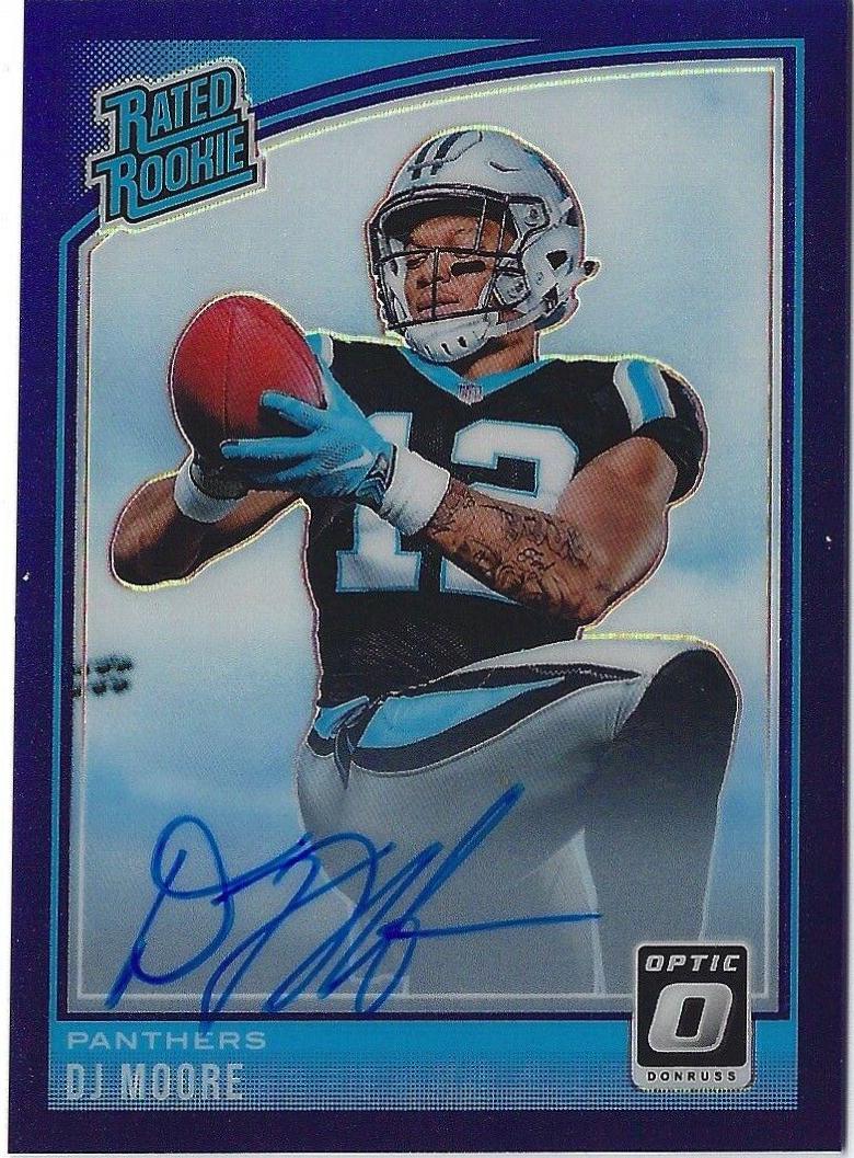 DJ Moore [Autograph Purple] #166