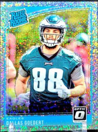 Dallas Goedert [White Sparkle] #197