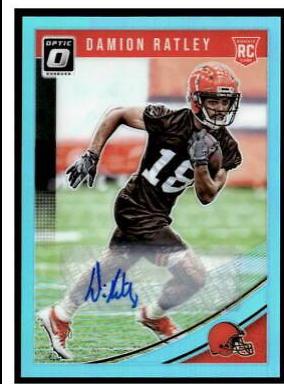Damion Ratley [Autograph Blue] #113