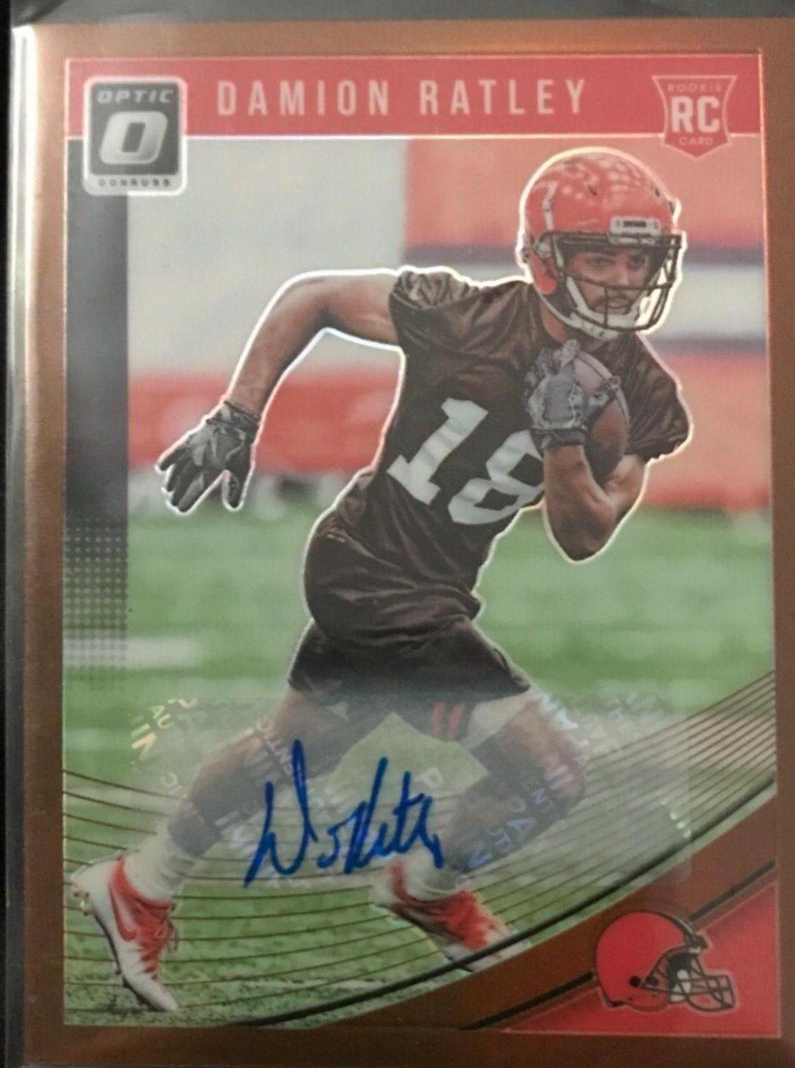 Damion Ratley [Autograph Bronze] #113
