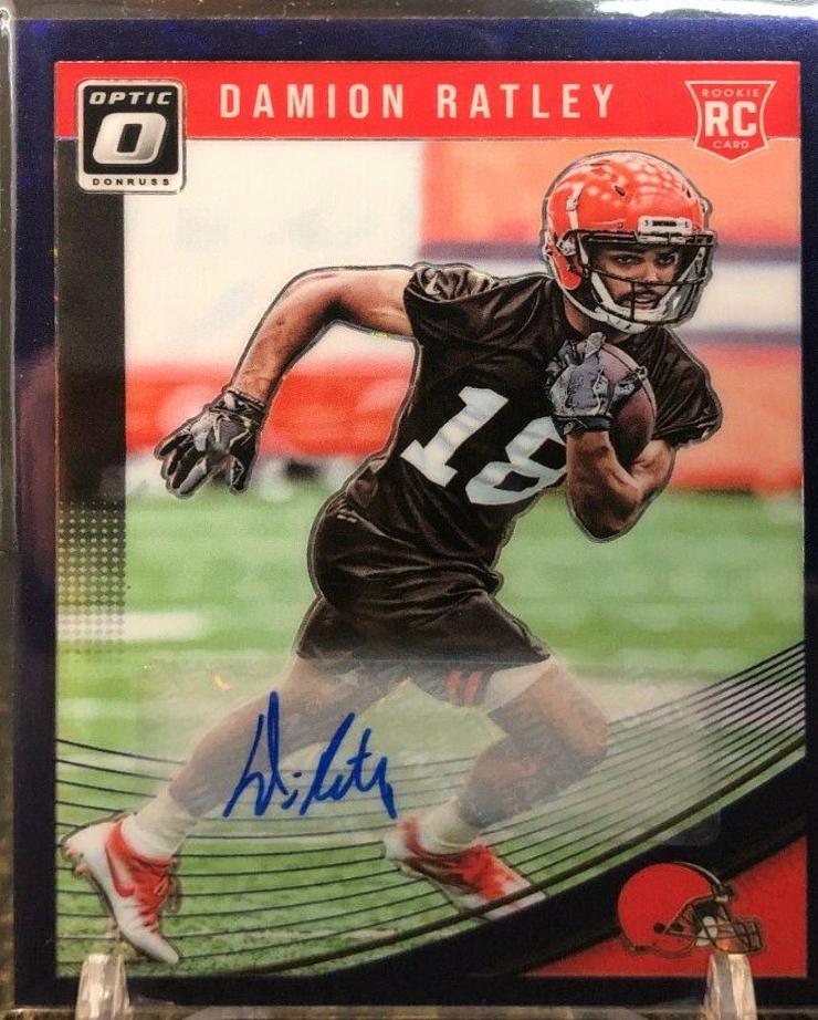 Damion Ratley [Autograph Purple Stars] #113
