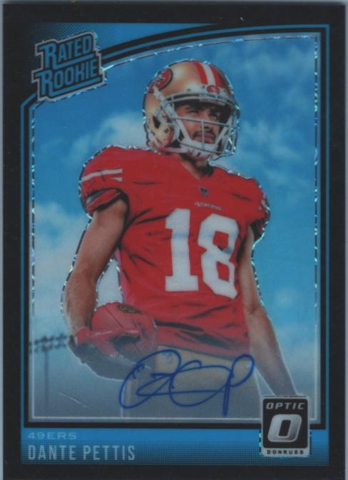Dante Pettis [Autograph Black Velocity] #171