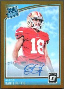 Dante Pettis [Autograph Gold] #171