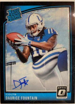Daurice Fountain [Autograph Black Velocity] #183