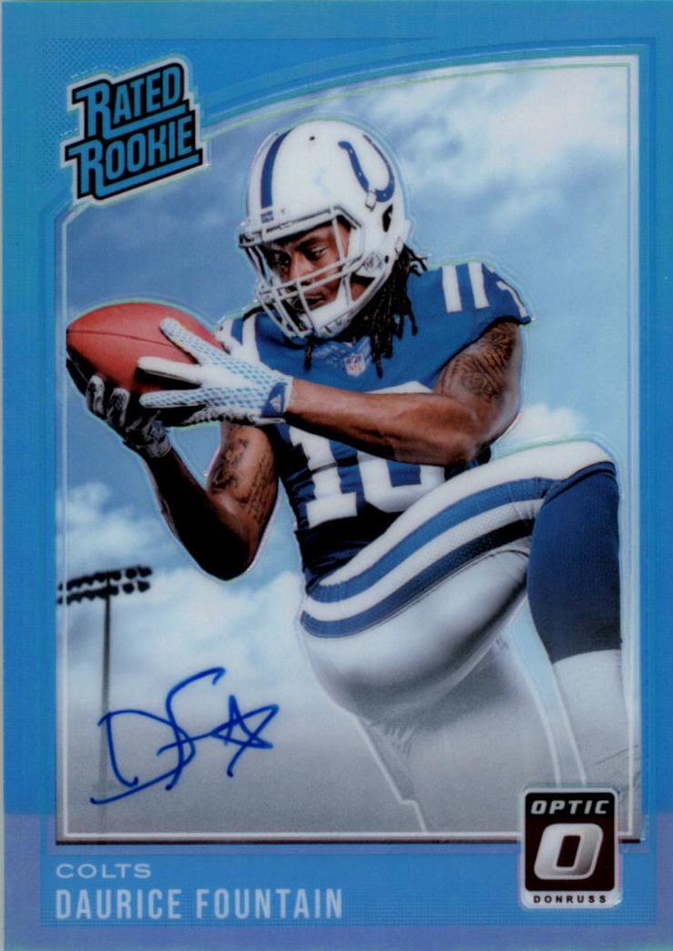 Daurice Fountain [Autograph Blue] #183