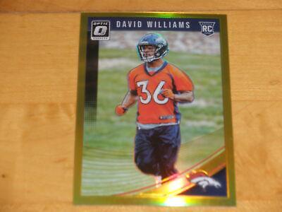 David Williams [Gold] #125