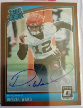 Denzel Ward [Autograph Bronze] #198