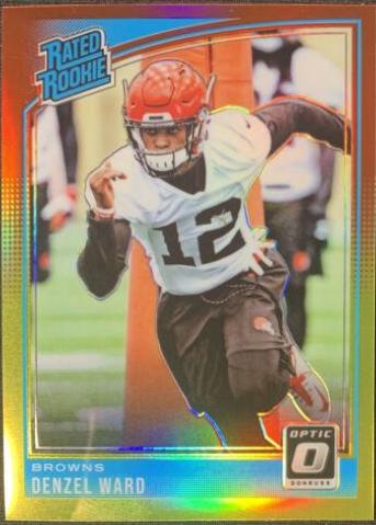 Denzel Ward [Red Yellow] #198