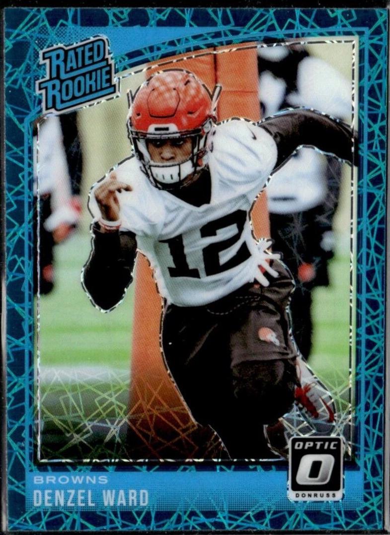 Denzel Ward [Teal Velocity] #198