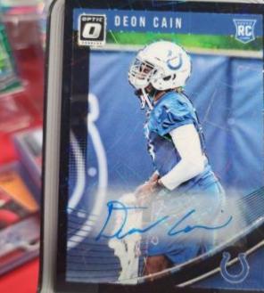 Deon Cain [Autograph Black Velocity] #127